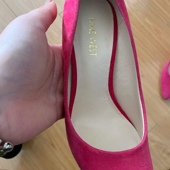 Nine West Pink Heels - Picture 2 of 4